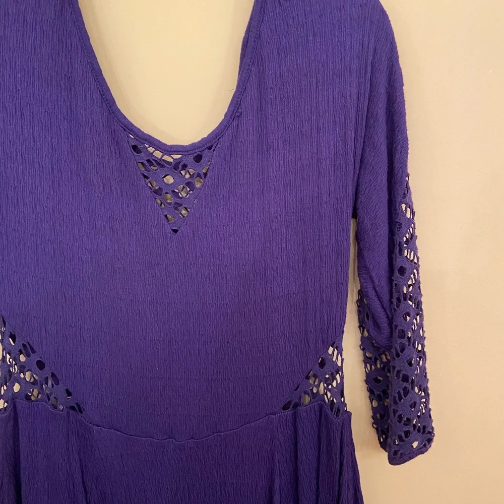 Free People Cut-Out Dress